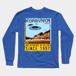 Welcome to Koprivnica, Croatia Long Sleeve T-Shirt